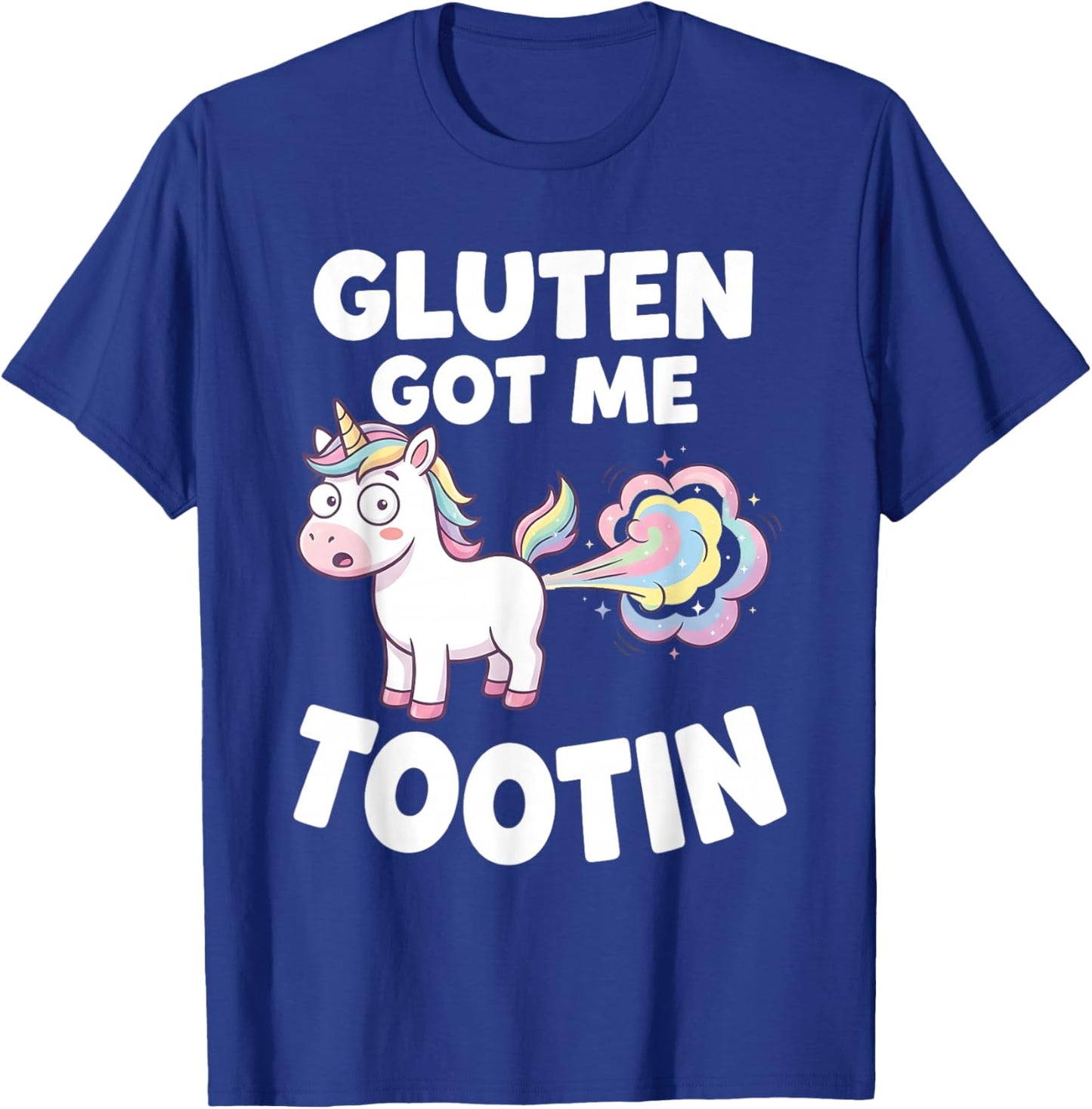 Gluten Got Me Tootin Panda T-Shirt - T-Shirt | Royal