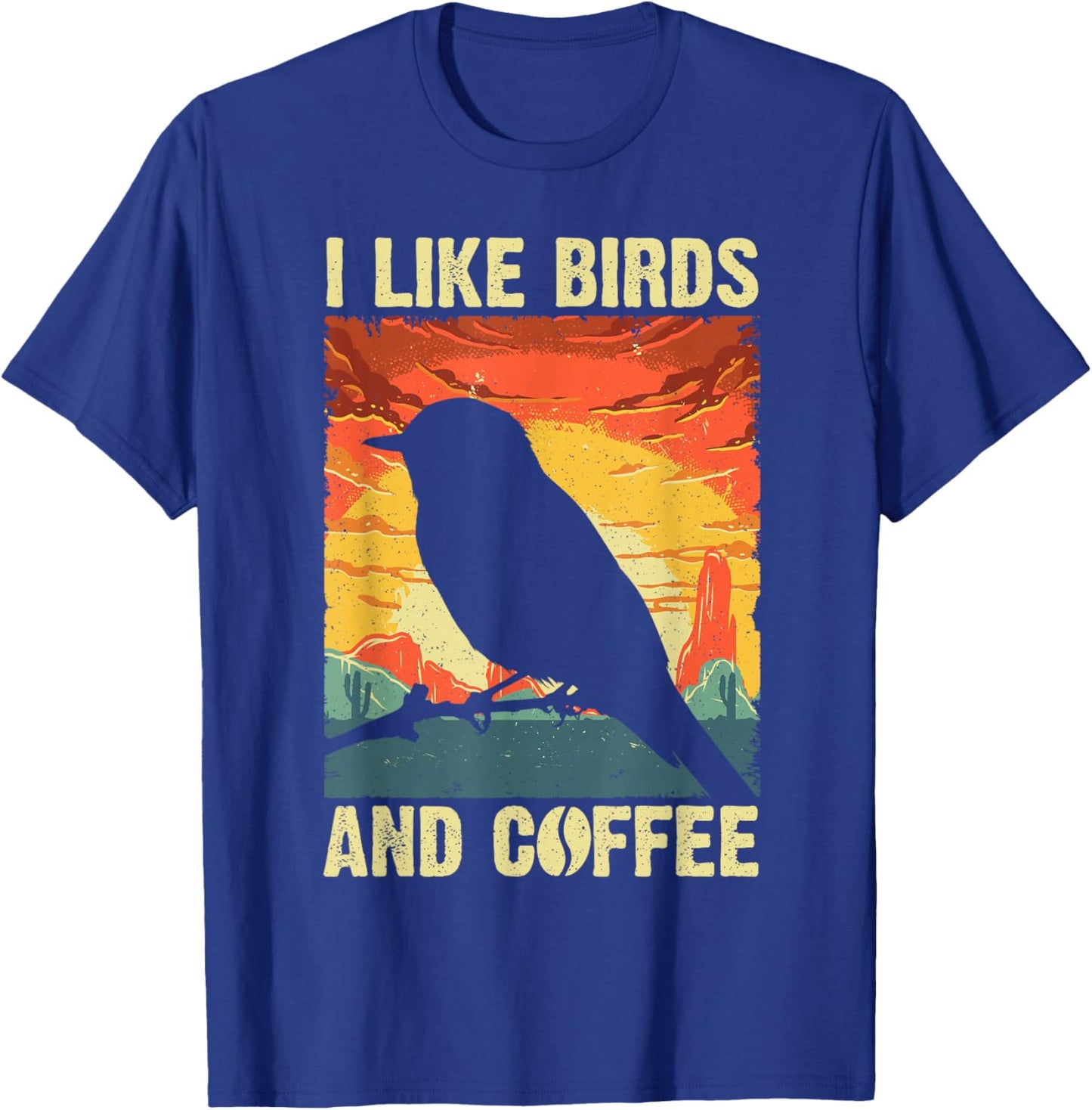 Best Bird Art Women Birding Nerd Birder Bird Watcher T-Shirt - T-Shirt | Royal