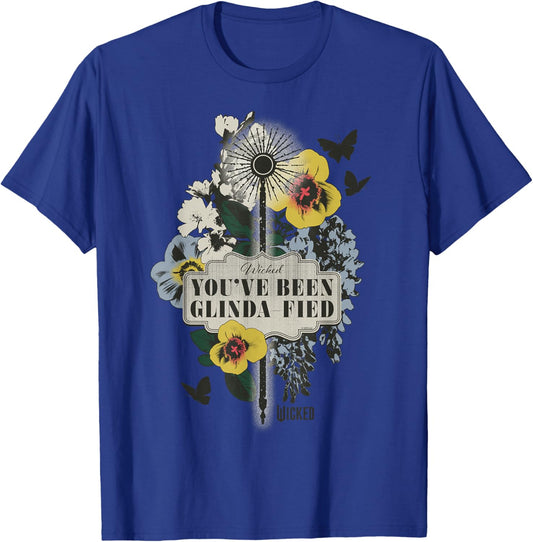 Wicked You’ve Been Glinda-Fied Floral T-Shirt - T-Shirt | Royal