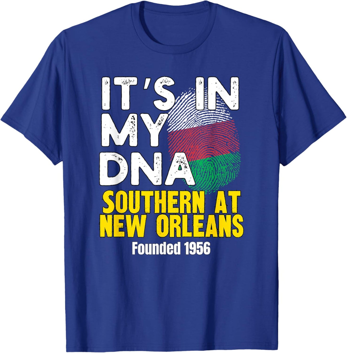 Southern at New Orleans, SUNO, Souvenir HBC Urban Apparel T-Shirt - T-Shirt | Royal