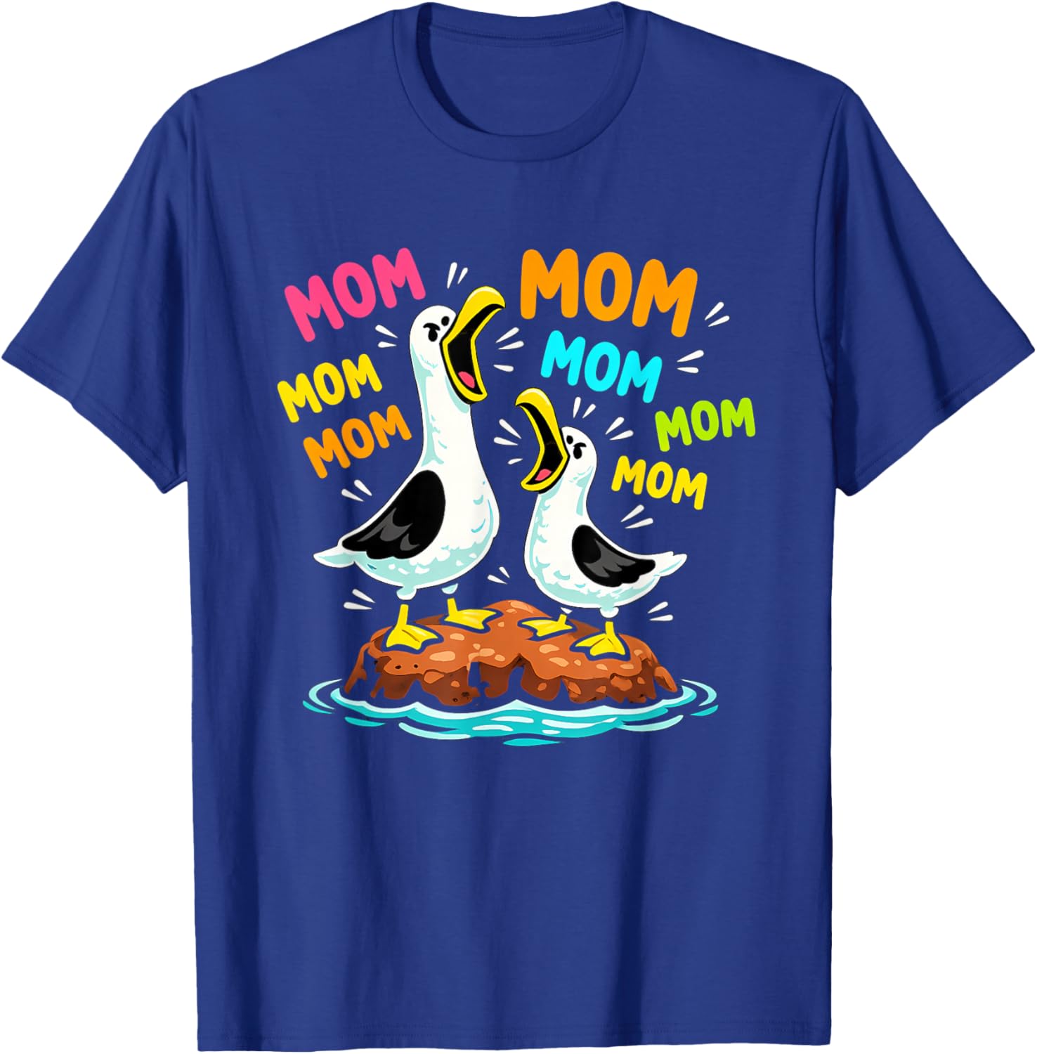 Mama Möwe Lustige Mama Möwen Muttertag Mama Humor T-Shirt - T-Shirt | Royal