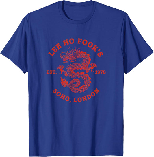 China Vintage Chinese Dragon Restaurant Logo - Soho London T-Shirt - T-Shirt | Royal
