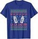 Pharmacist Nurse Ugly Christmas Er Ed Icu Med surg Rn T-Shirt - T-Shirt | Royal
