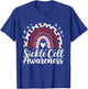 Sickle Cell Awareness Anemia Rainbow Sickle Cell Survivor T-Shirt - T-Shirt | Royal