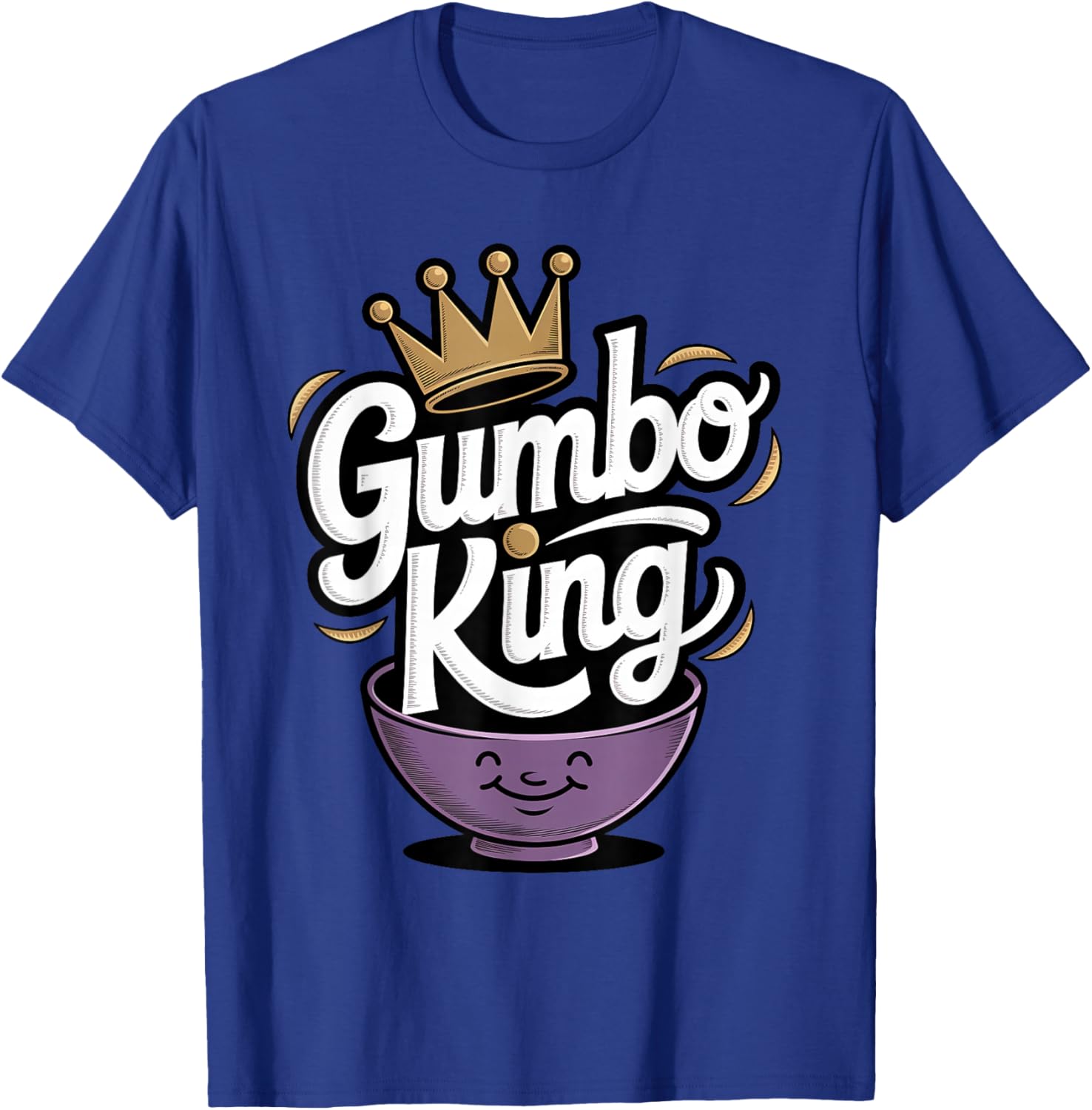 Gumbo King T-Shirt - T-Shirt | Royal