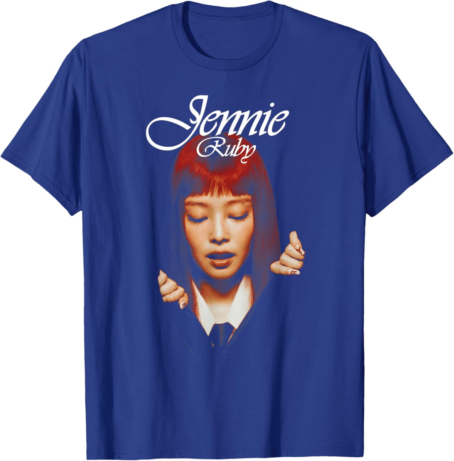 Jennie Album Cover , black, S T-Shirt - T-Shirt | Royal