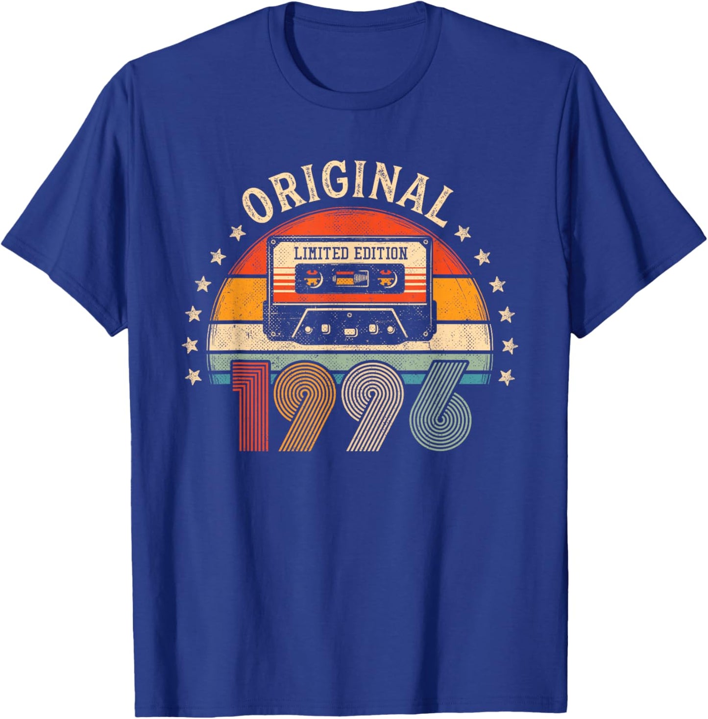 30 Jahre Geburtstag Mann Frau Original Vintage Jahrgang 1996 T-Shirt - T-Shirt | Royal