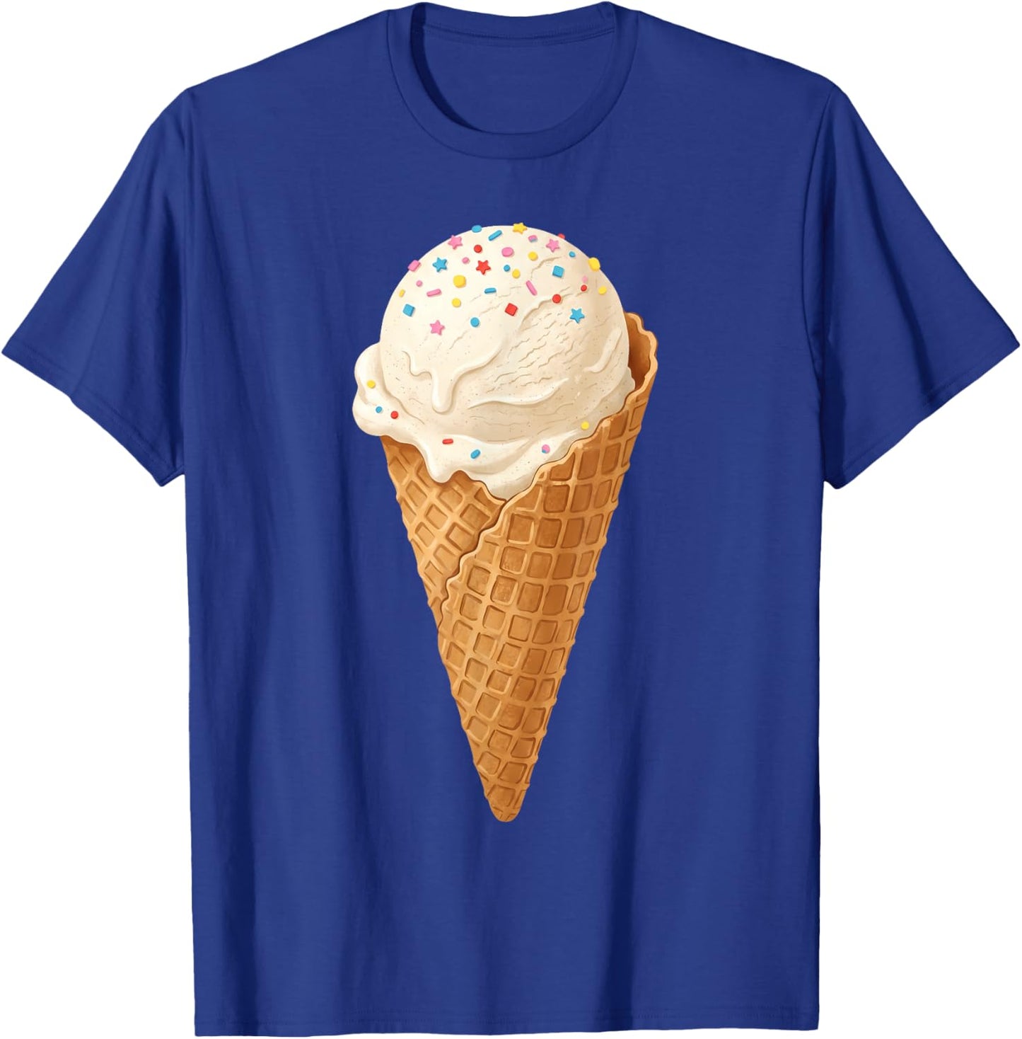 Funny National Ice Cream Costume Men Women Kids T-Shirt - T-Shirt | Royal