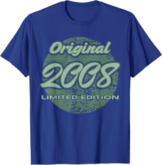 18. Geburtstag Mädchen Junge 18 Jahre 2008 Lustig Geschenk T-Shirt - T-Shirt | Royal
