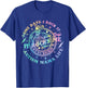 Some Days I Rock It Some Days It Rocks Me Autism Mama Life T-Shirt - T-Shirt | Royal