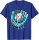 Baseball Drip Design Ice Cream Sprinkles Baseball Player T-Shirt - T-Shirt | Royal
