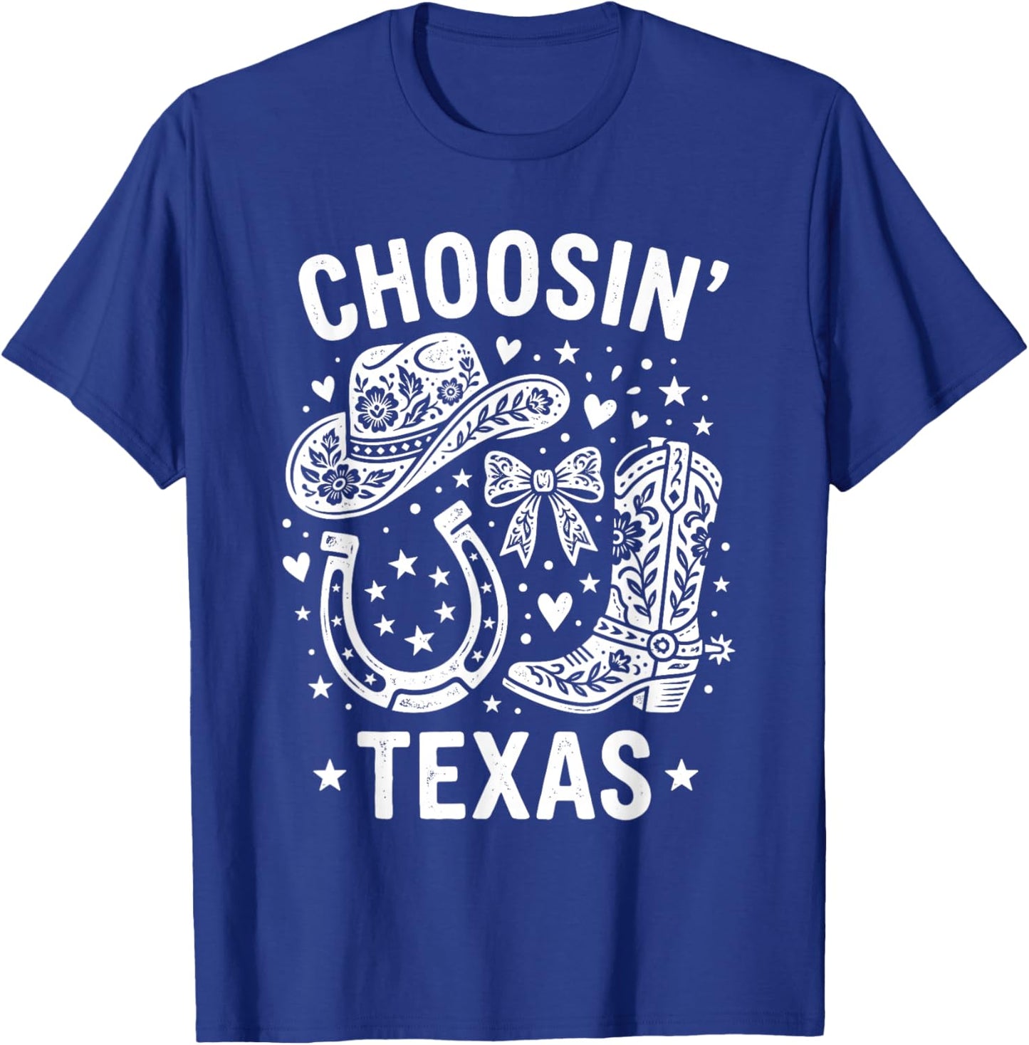 Choosin Texas T-Shirt - T-Shirt | Royal