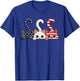 4th of July Patriotic Cat USA American Flag Kitten Women T-Shirt - T-Shirt | Royal