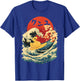 Rubber Duck Surf Japanese Rubber Duck T-Shirt - T-Shirt | Royal