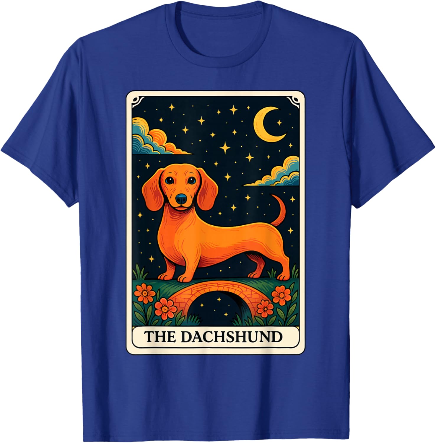 The Dachshund Tarot Card T-Shirt - T-Shirt | Royal