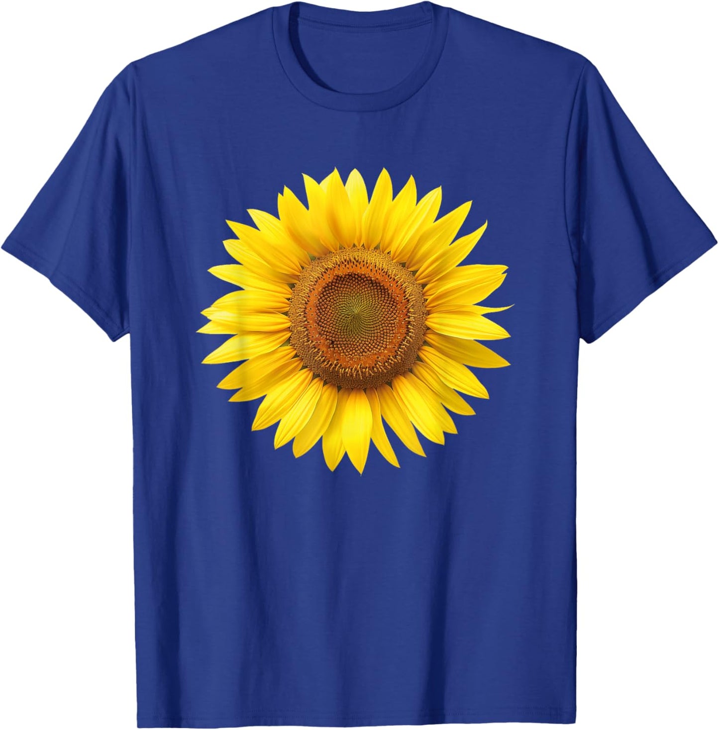 Yellow Sunflower Floral Flower T-Shirt - T-Shirt | Royal