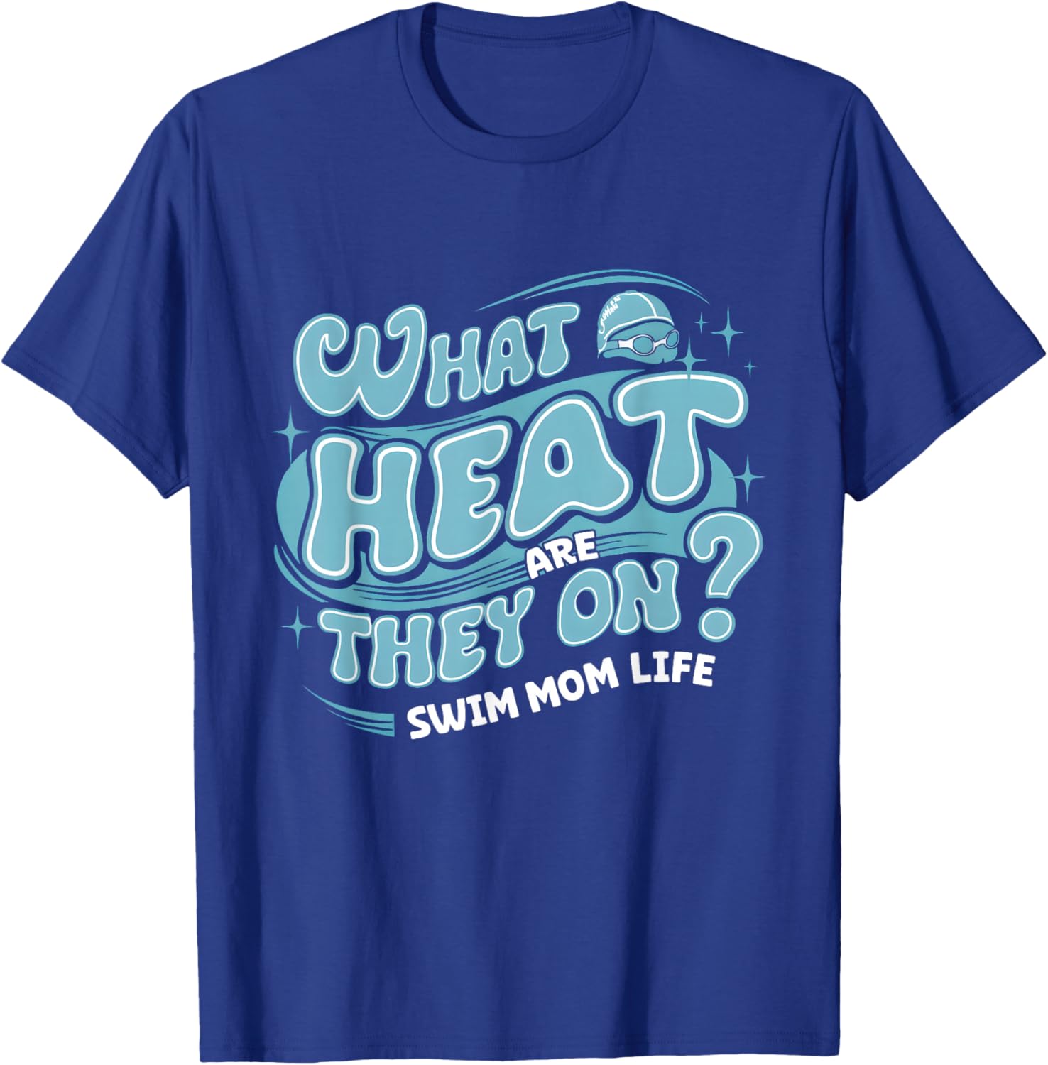 Parent Swimming T-Shirt - T-Shirt | Royal
