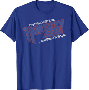 Thin Lizzy Blue Logo T-Shirt - T-Shirt | Royal