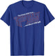 Thin Lizzy Blue Logo T-Shirt - T-Shirt | Royal