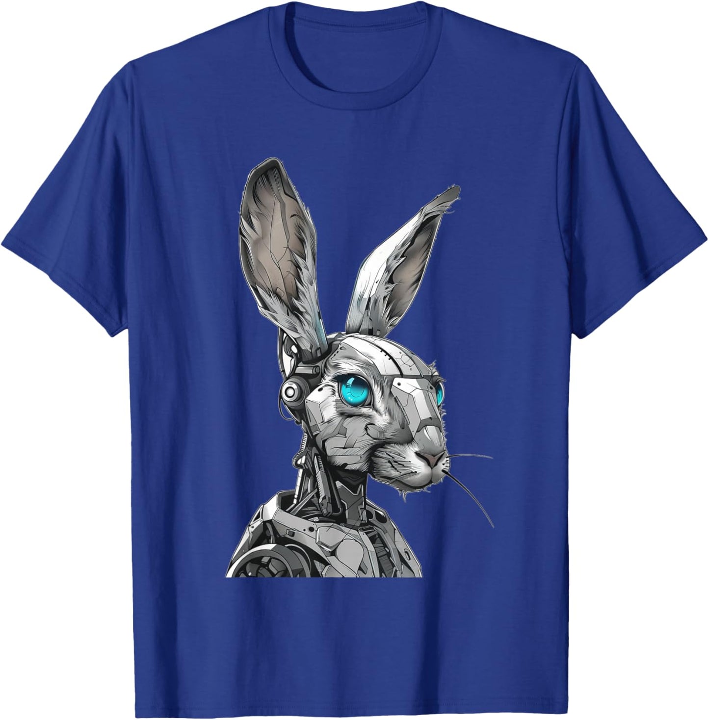 Rabbit Robot T-Shirt - T-Shirt | Royal