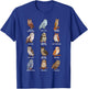 Cartoon Kawaii owls - Owl motif T-Shirt - T-Shirt | Royal