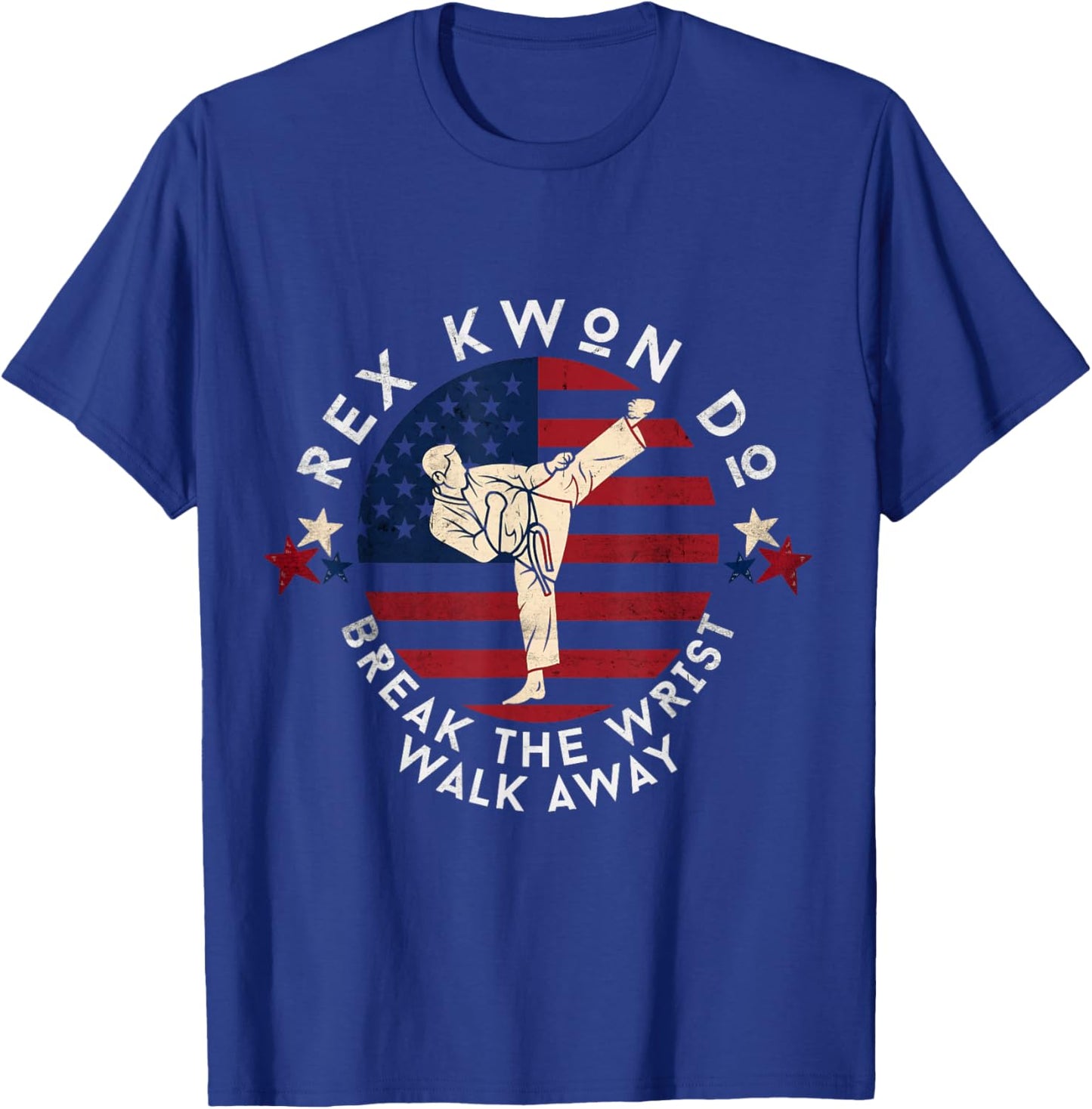 Taekwondo Martial Art T-Shirt - T-Shirt | Royal