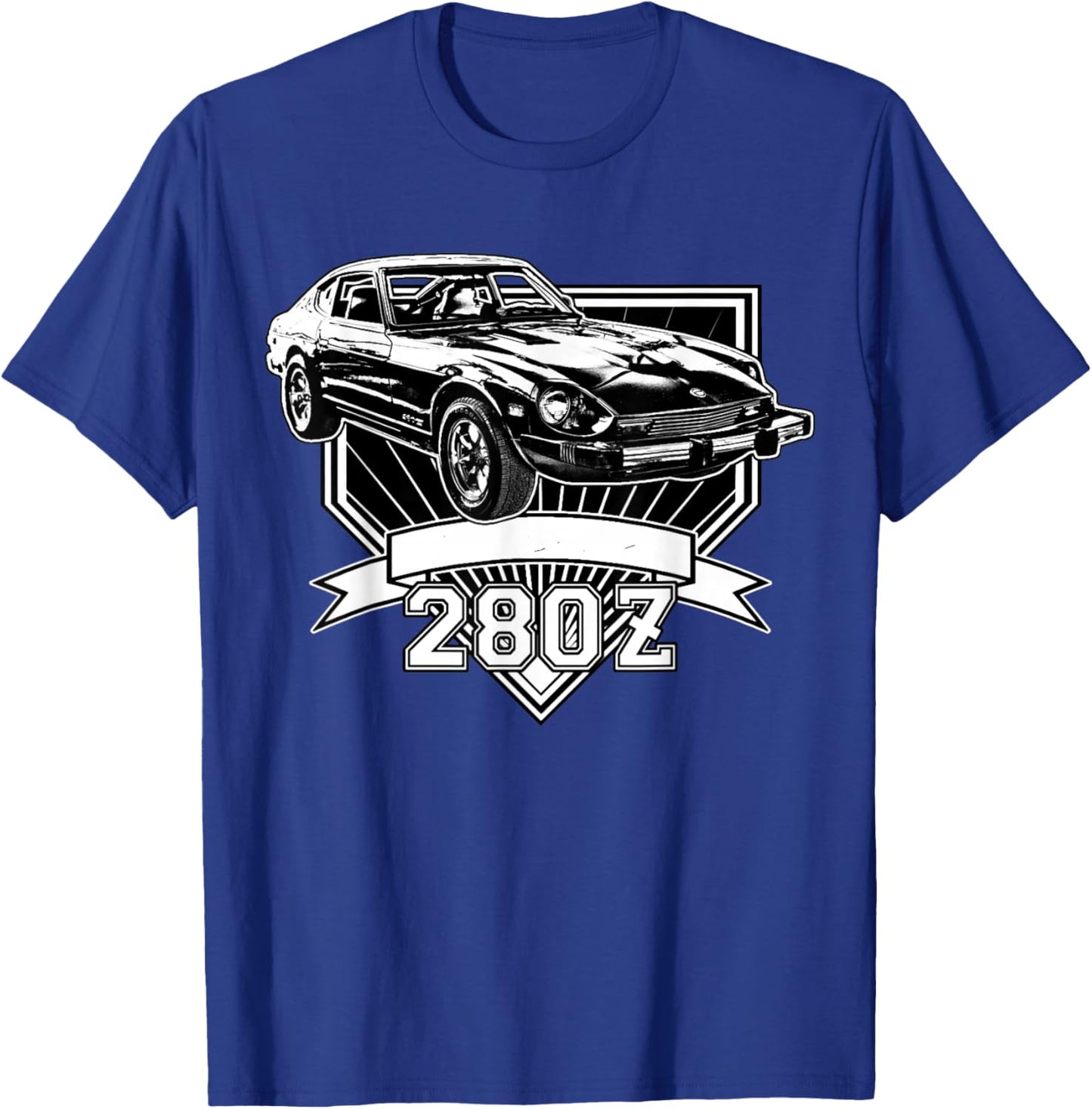 280z Sports Car T-Shirt - T-Shirt | Royal