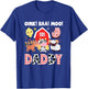 Oink Baa Moo Daddy Farm Animals Birthday Party Family T-Shirt - T-Shirt | Royal