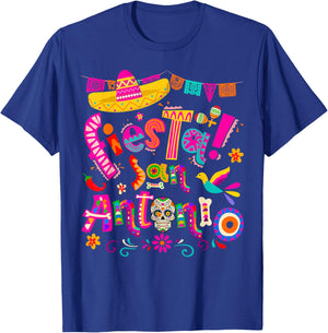 Fiesta Squad San Antonio Texas Cinco De Mayo Lets Fiesta T-Shirt - T-Shirt | Royal