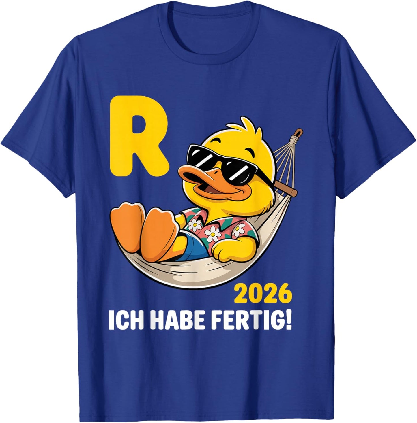 Duck I Have Ready Retirement Man Rent 2026 T-Shirt - T-Shirt | Royal