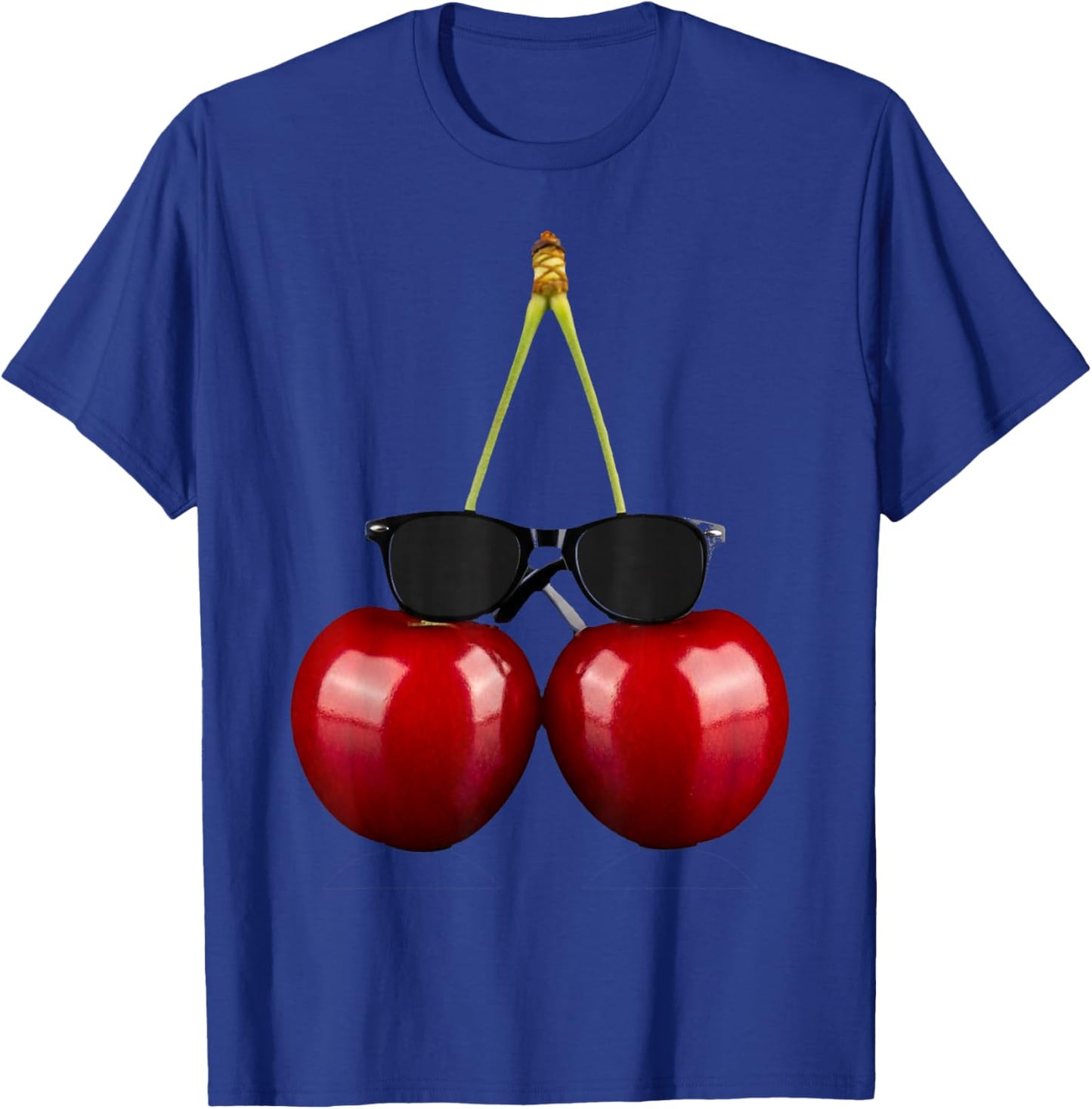 Coole Kirschen mit Sonnenbrille Lustige Früchte T-Shirt - T-Shirt | Royal
