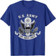 Fort Hunter Liggett California Military Base Eagle Emblem T-Shirt - T-Shirt | Royal