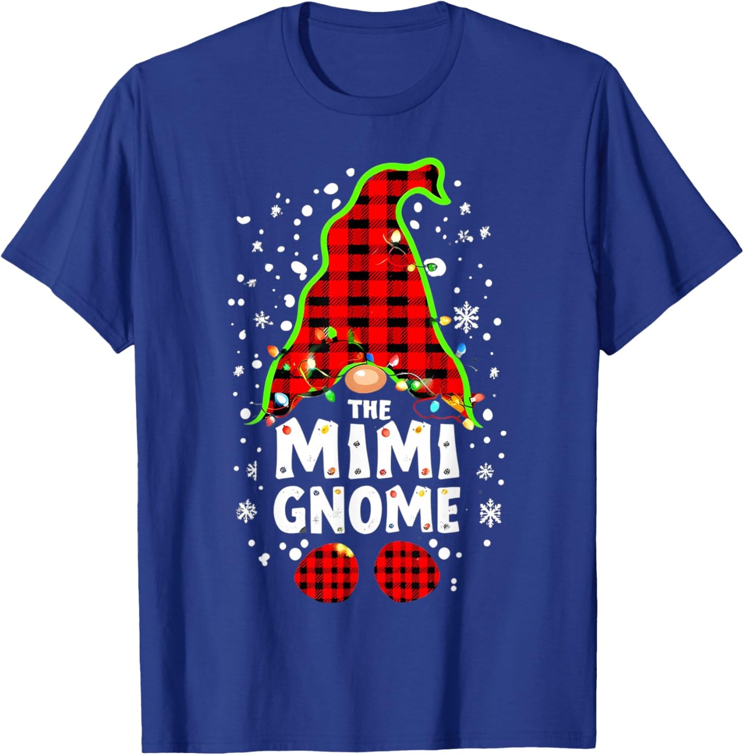 The Mimi Gnome Matching Family Christmas Outfit Group Xmas T-Shirt - T-Shirt | Royal