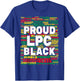 Licensed Professional Counselor African American Black LPC T-Shirt - T-Shirt | Royal