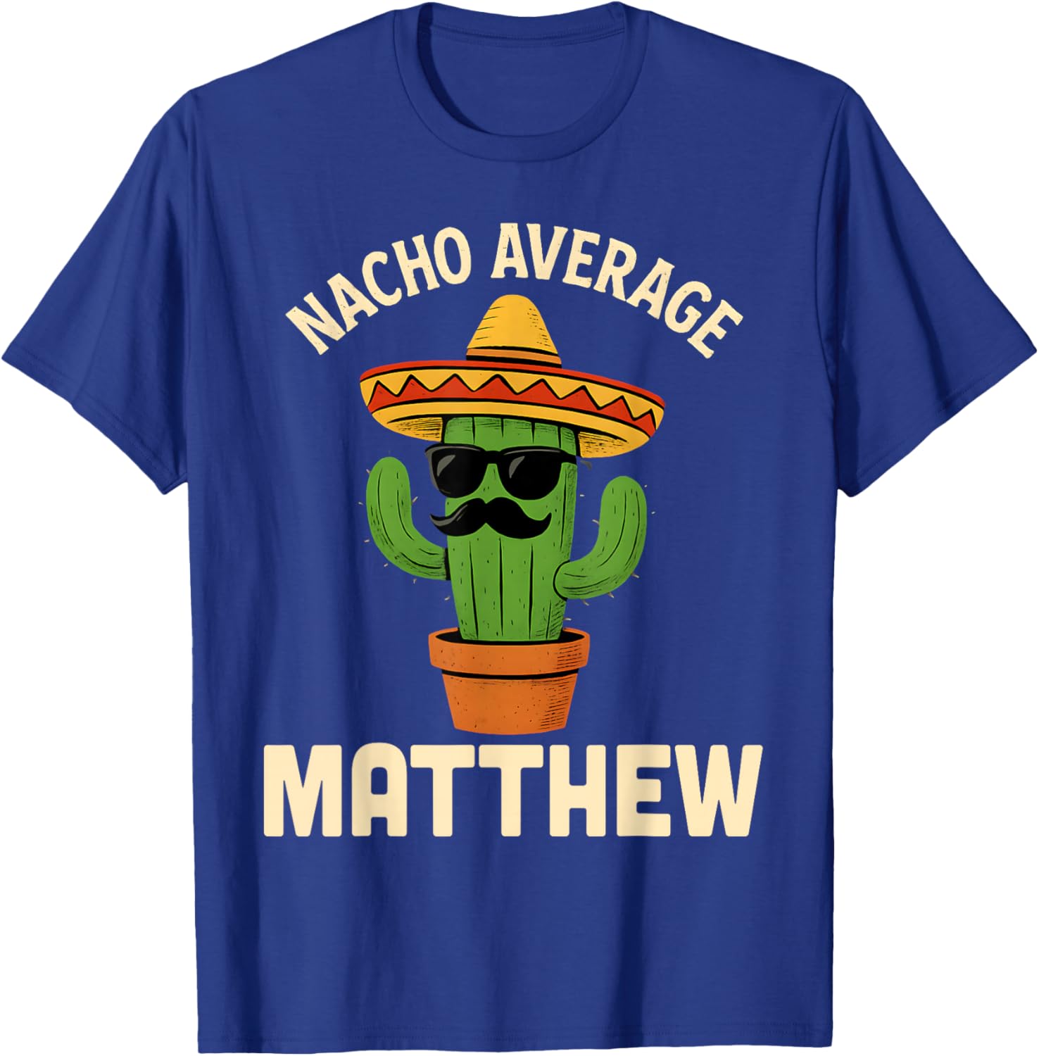 Matthew Gifts Birthday Funny Personalized Custom Name T-Shirt - T-Shirt | Royal