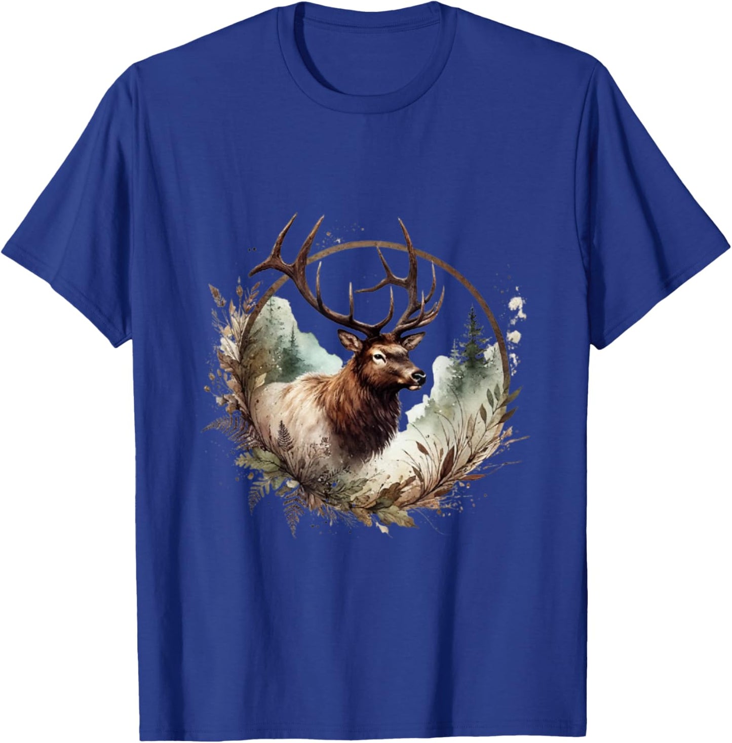 Bull Elk T-Shirt - T-Shirt | Royal