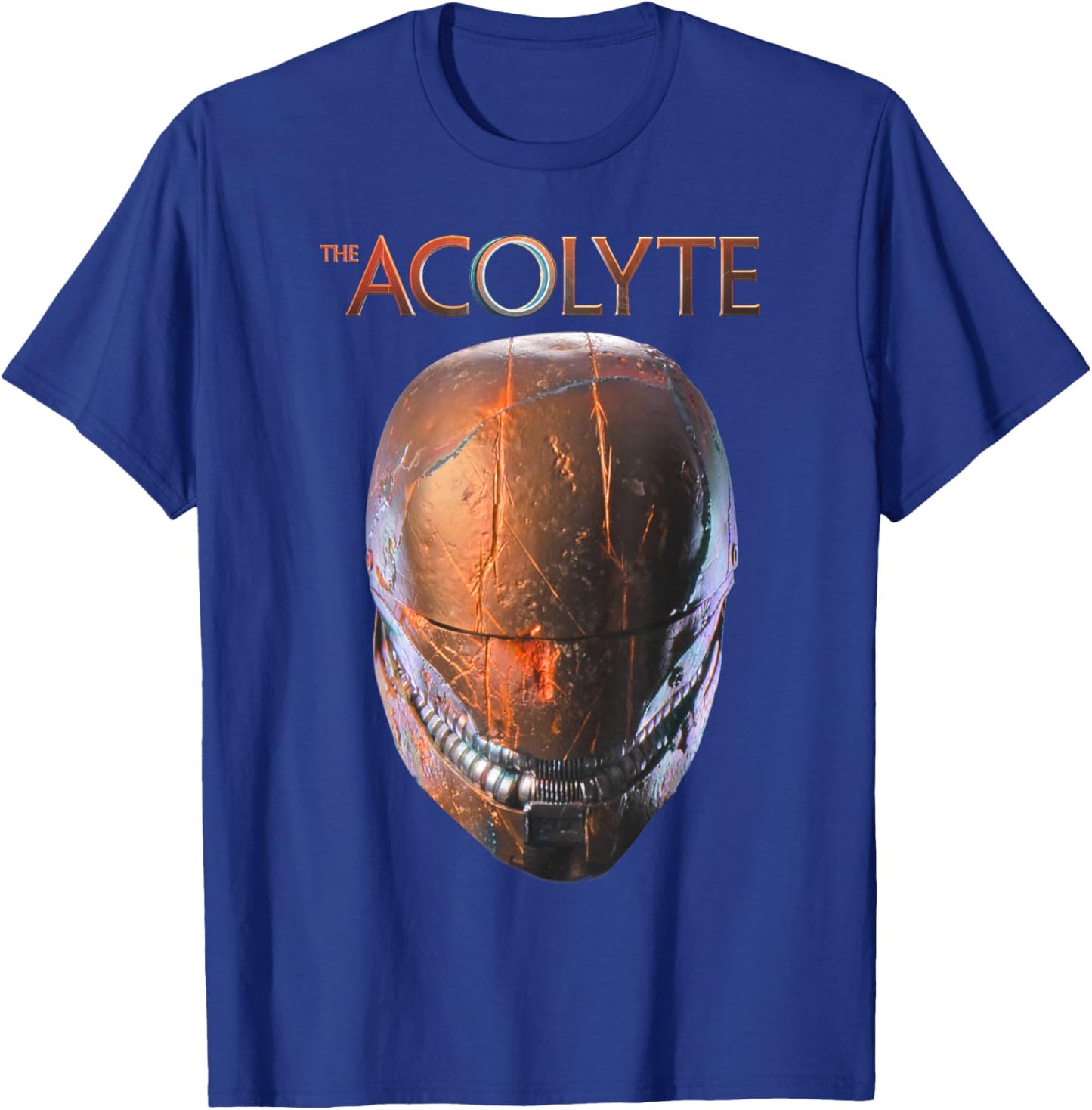 Star Wars The Acolyte Sith Lord Helmet Portrait Vintage T-Shirt - T-Shirt | Royal