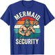 Mermaid Security T-Shirt - T-Shirt | Royal