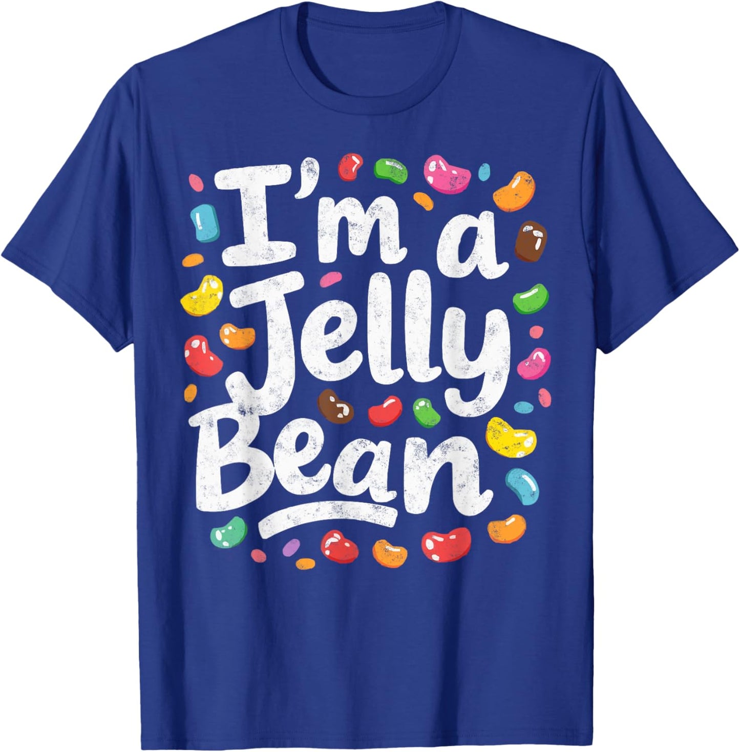 Pretend I'm a Jelly Bean Last Minute Halloween Costume T-Shirt - T-Shirt | Royal