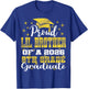 Proud Little Brother of 8th Grade Graduate 2026 Graduation T-Shirt - T-Shirt | Royal