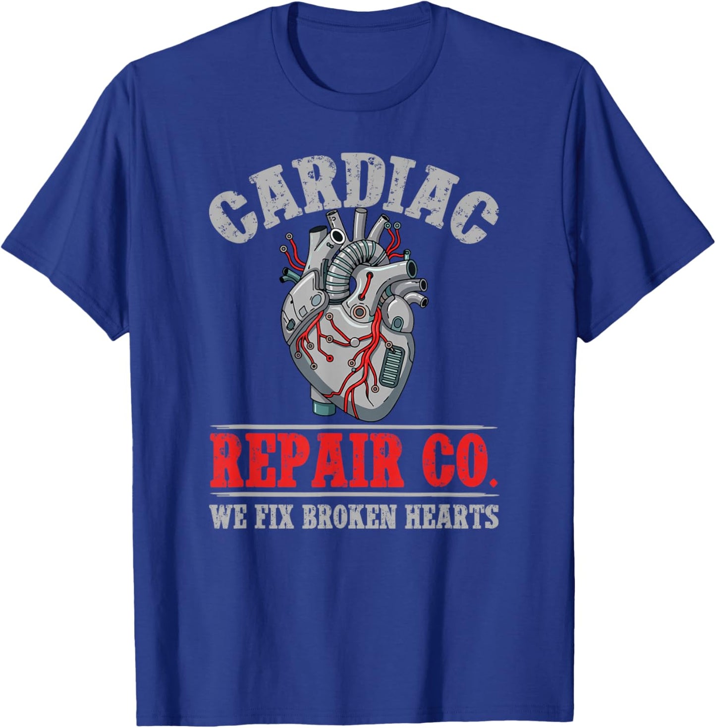 Cardiac Repair Co Cath Lab Technologist Cath Laboratory Tech T-Shirt - T-Shirt | Royal