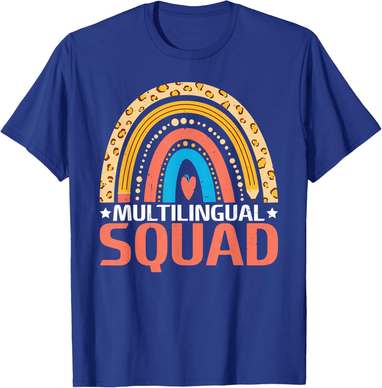 Multilingual Squad T-Shirt - T-Shirt | Royal