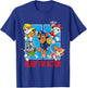 PAW Ready for Action with Group T-Shirt - T-Shirt | Royal