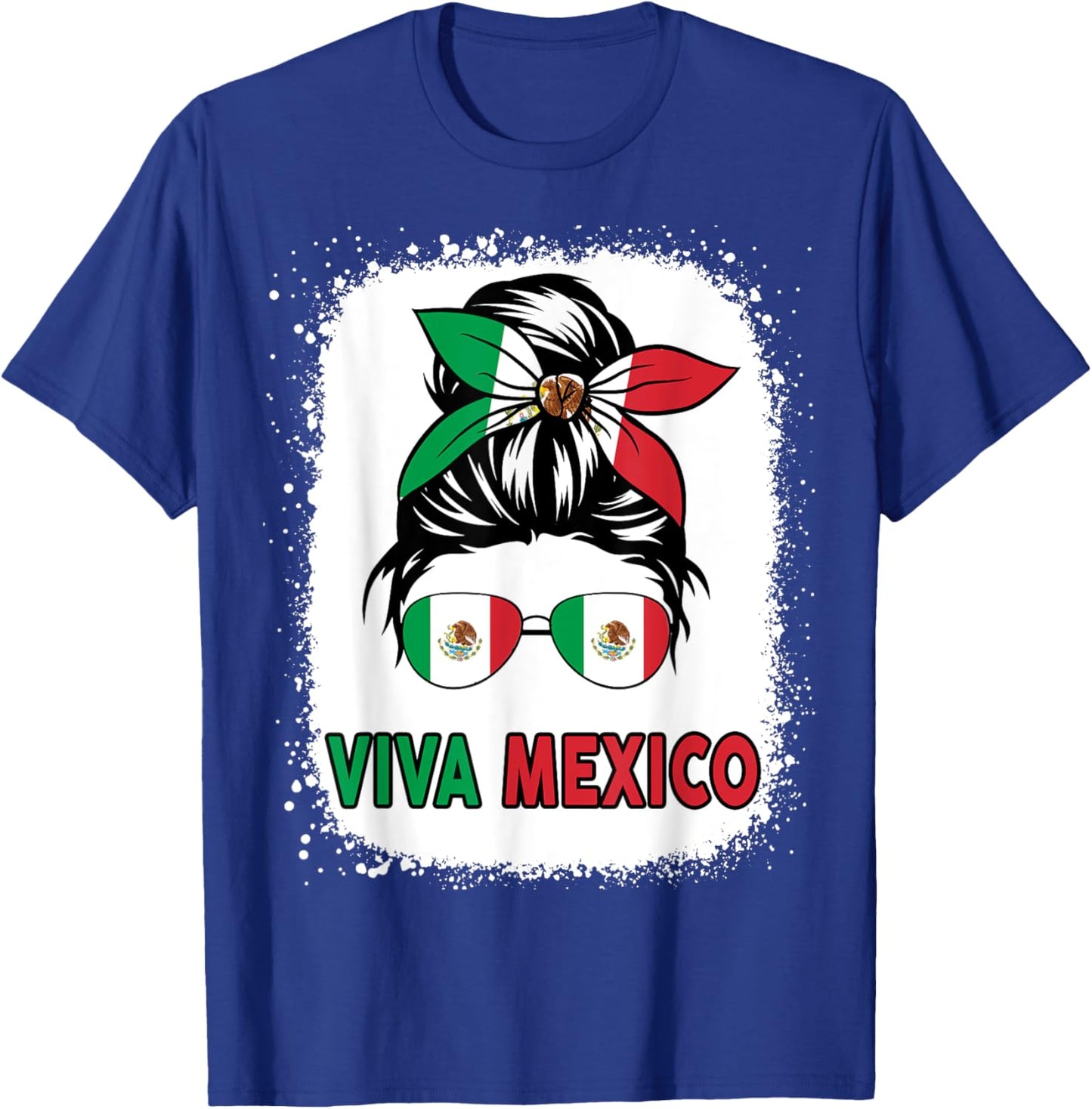 Viva Mexico Women Girl Cinco De Mayo Funny Mexican T-Shirt - T-Shirt | Royal