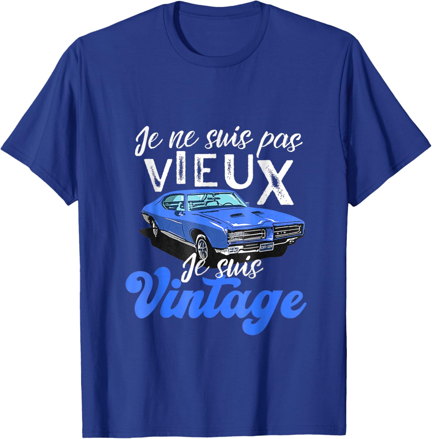 I'm Not Old Vintage Car Amateurs Funny Quote T-Shirt - T-Shirt | Royal