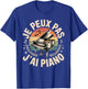 Je Peux Pas J'Ai Piano Love Melody Notes T-Shirt - T-Shirt | Royal