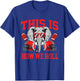 This Is How We Roll - Alabama Football Lover Game Day T-Shirt - T-Shirt | Royal