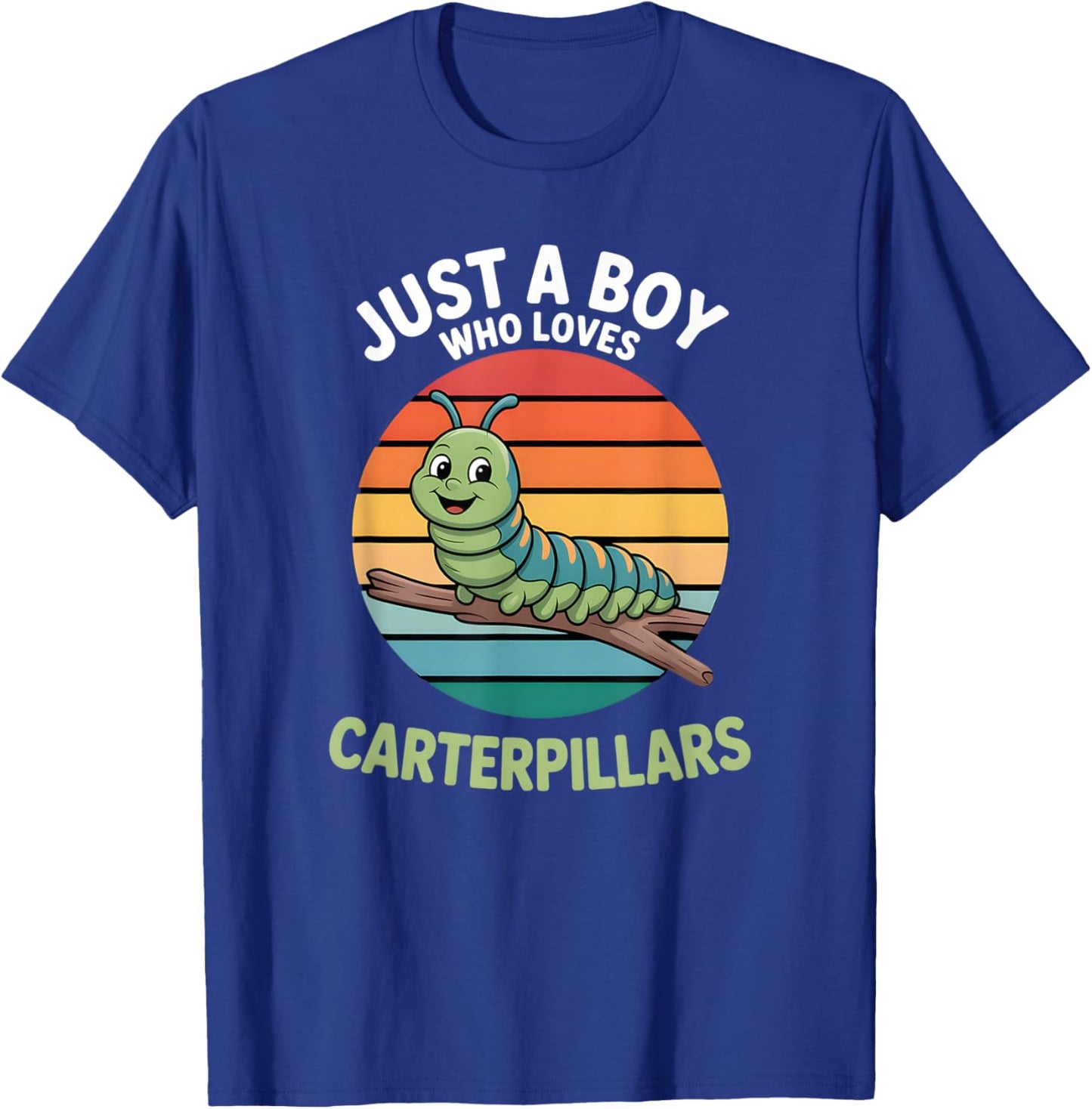 Boys Caterpillar T-Shirt - T-Shirt | Royal