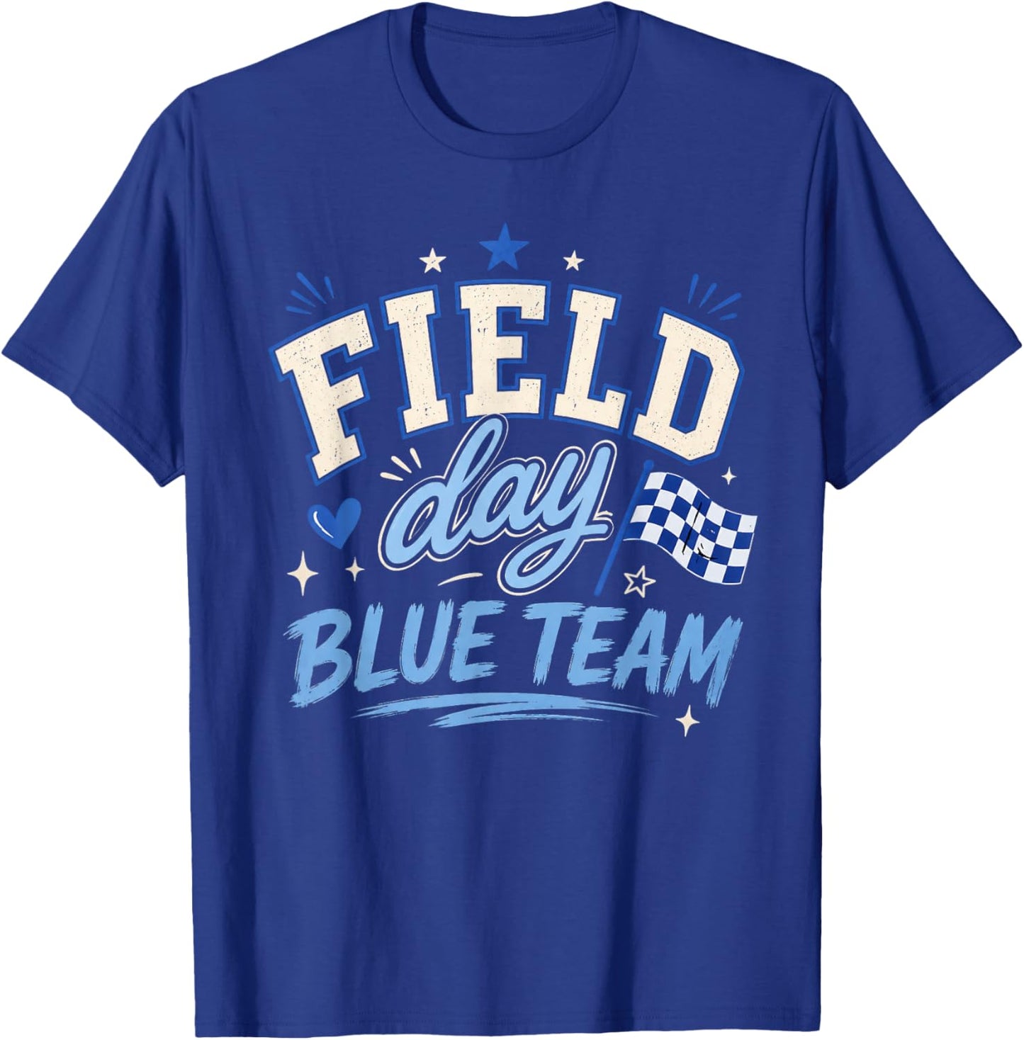 Field Day 2026 Blue Team Field Trip Color Team Teacher T-Shirt - T-Shirt | Royal