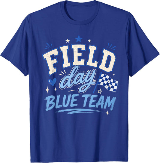 Field Day 2026 Blue Team Field Trip Color Team Teacher T-Shirt - T-Shirt | Royal
